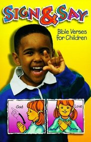 Sign & Say: Bible Verses for Children