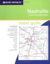 Rand McNally Nashville-Hendersonville/Murfreesboro Street Guide (Rand McNally Street Guides)