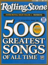 Selections from Rolling Stone Magazine's 500 Greatest Songs of All Time (Instrumental Solos), Vol 2: Trombone (Book & CD)