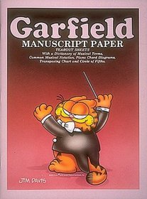 Garfield Manuscript Paper 9 inch. X 12 inch.