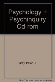 Psychology (Cloth) & Focus on Research: PsychInquiry CD-ROM