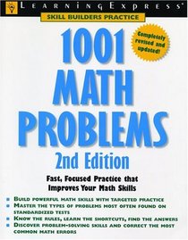 1001 Math Problems, 2nd Edition (Skill Builders in Practice)