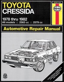 Haynes Repair Manuals: Toyota Cressida, 1978-82