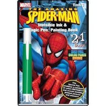 The Amazing Spider-Man Invisible Ink & Magic Pen Painting 2 in 1 Books