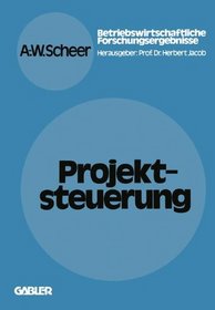 Projektsteuerung (Betriebswirtschaftliche Forschungsergebnisse ; Bd. 9) (German Edition)