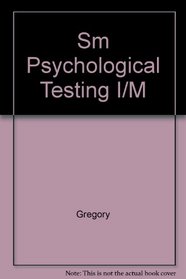 Sm Psychological Testing I/M