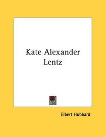Kate Alexander Lentz