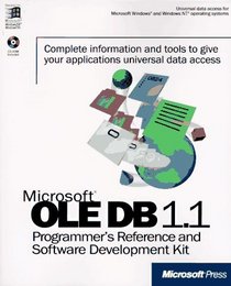 Microsoft Ole Db 1.1 Programmers Reference and Software Development Kit