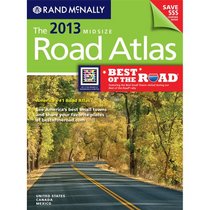 USA, Road Atlas, Midsize 2013 (Rand Mcnally Road Atlas Midsize) (Rand McNally Midsize Road Atlas)