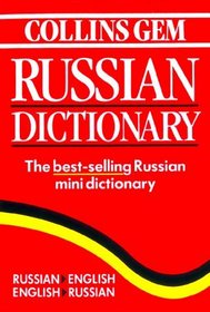 Collins Gem Russian Dictionary (Collins Gem Series)