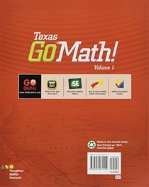 Go Math! Texas: Student Edition Bundle Grade 2 2015
