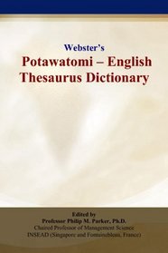Websters Potawatomi - English Thesaurus Dictionary