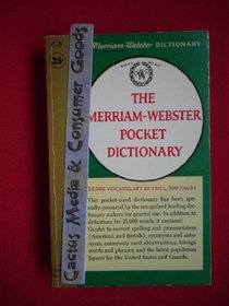 The Merriam-Webster Pocket Dictionary