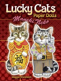 Lucky Cats Paper Dolls: Maneki Neko (Dover Paper Dolls)