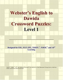 Webster's English to Dawida Crossword Puzzles: Level 1