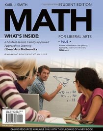 MATH for Liberal Arts (with Review Cards and Bind-In Printed Access Card)