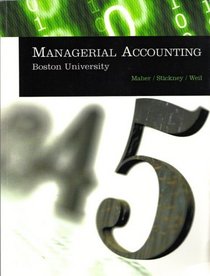 Managerial Accounting: Boston University