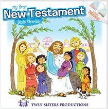 My First New Testament Padded Board Book & CD (Let's Share a Story)