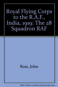 The RFC to the RAF India 1919: The 28 Squadron RAF