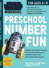 Star Wars Workbook: Preschool Number Fun