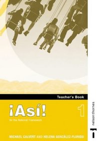 Asi!: Teacher's Book 1 (Spanish Edition)