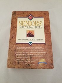 New International Version Seniors' Devotional Bible: With Life-Affirming Daily Devotions (Niv Devotional Bible/Burgundy Bonded Leather/Plain)