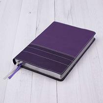 NIV, Thinline Bible, Large Print, Leathersoft, Purple, Red Letter Edition, Comfort Print