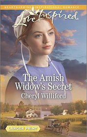 The Amish Widow's Secret (Pinecraft, Bk 1) (Love Inspired, No 927) (Larger Print)