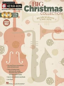 Big Christmas Collection - Jazz Play-Along Volume 162 (Book/2-CD Pack)