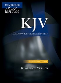 KJV Clarion Reference KJ483:X black calf split leather