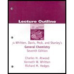 General Chemistry, Seventh Edition Solutions Manual