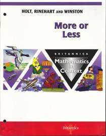 Britannica Mathematics in Context, MORE OR LESS