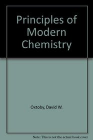 Principles of Modern Chemistry