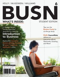 BUSN 6 (with Introduction to Business CourseMate Printed Access Card)