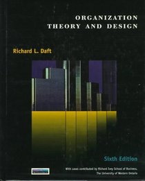 Organizational Theory and Design