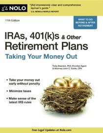 IRAs, 401(k)s & Other Retirement Plans: Taking Your Money Out