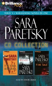 Sara Paretsky CD Collection: Total Recall, Blacklist, Fire Sale (V. I. Warshawski)