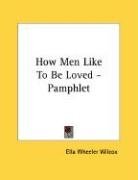 How Men Like To Be Loved - Pamphlet