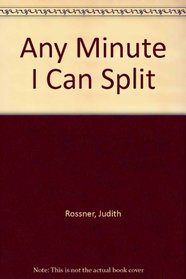 Any minute I can split;: A novel