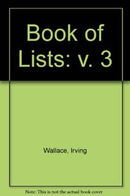 Book of Lists: v. 3