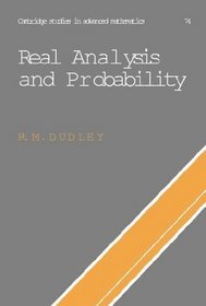 Real Analysis and Probability