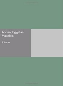 Ancient Egyptian Materials