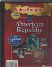 American Republic to 1877, Video Program, DVD