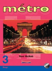 Metro 3 Rouge Pupil Book Euro Edition (Metro for Key Stage 3)