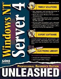 Windows Nt 4 Server Unleashed: Professional Reference Edition