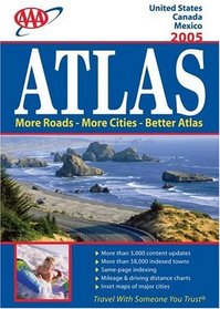 AAA North American Road Atlas (2005)