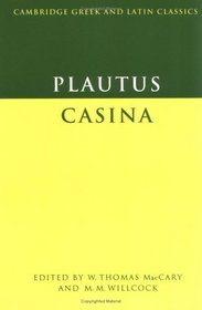 Plautus: Casina (Cambridge Greek and Latin Classics)