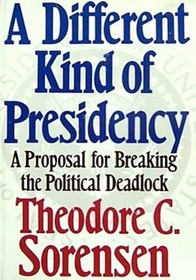A different kind of presidency: A proposal for breaking the political deadlock