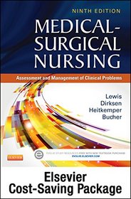 Medical-Surgical Nursing - Single-Volume Text and Elsevier Adaptive Learning and Quizzing Package (Retail Access Card), 9e