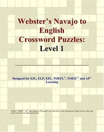 Webster's Navajo to English Crossword Puzzles: Level 1